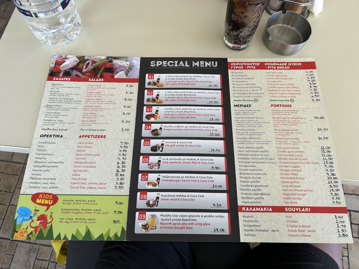 Menu Friendly's Fast Food-1