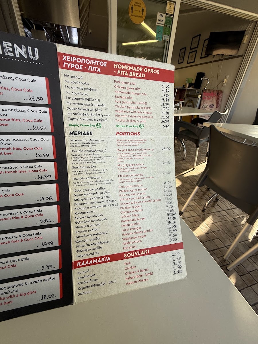 Menu Friendly's Fast Food-10